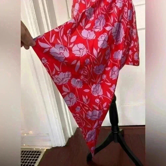 New Revolve  Kamala Mini Dress in Red and Lavender Floral Size XXS - Picture 8 of 16